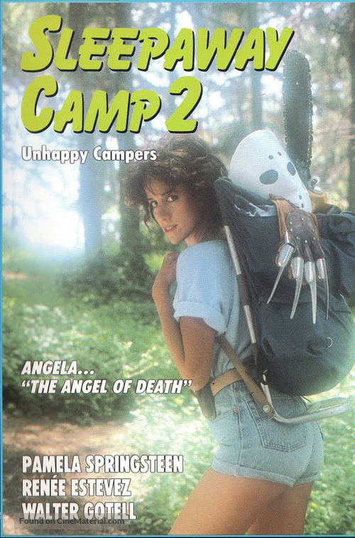 Sleepaway Camp II: Unhappy Campers - Dutch VHS movie cover