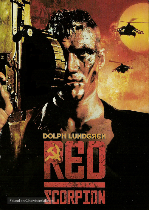 Red Scorpion - German DVD movie cover