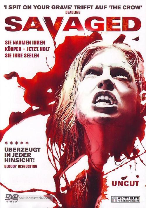 Savaged - German DVD movie cover