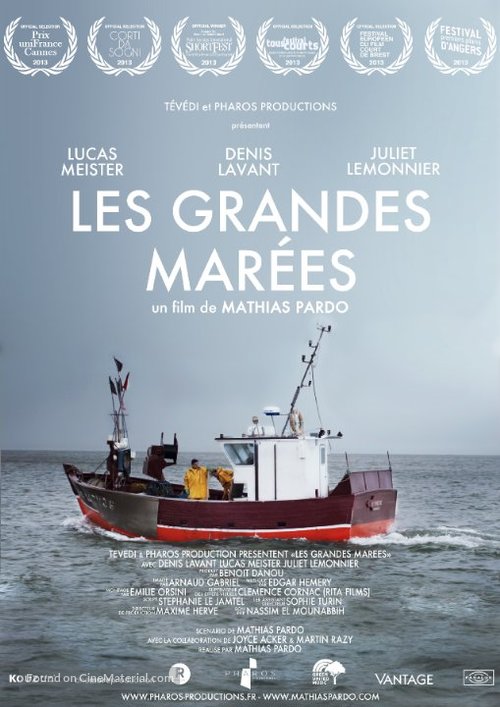 Les grandes mar&eacute;es - French Movie Poster