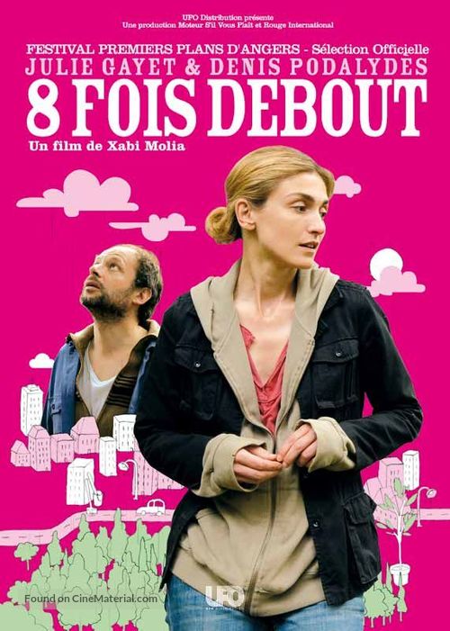 Huit fois debout - French Movie Poster