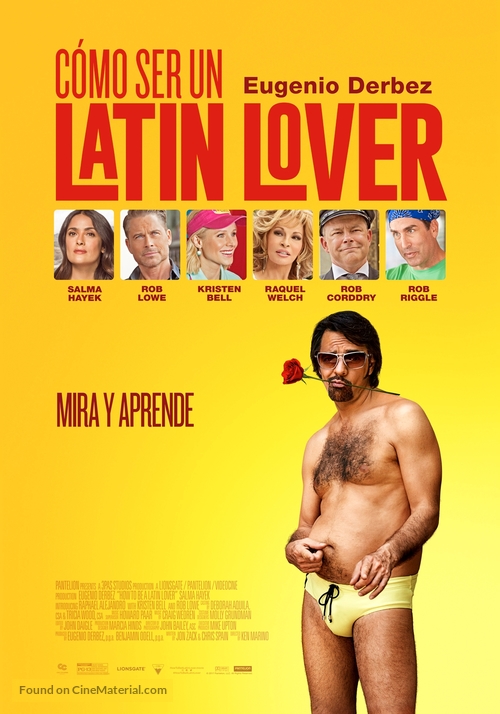 How to Be a Latin Lover - Colombian Movie Poster