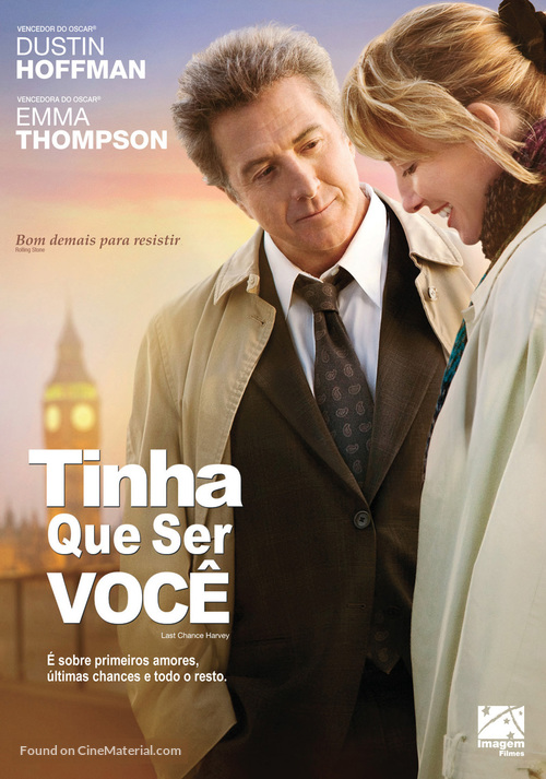 Last Chance Harvey - Brazilian DVD movie cover