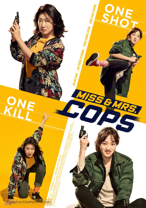 Miss &amp; Mrs. Cops - South Korean Movie Poster