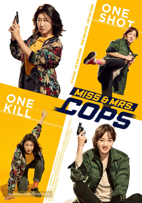 Miss &amp; Mrs. Cops - South Korean Movie Poster