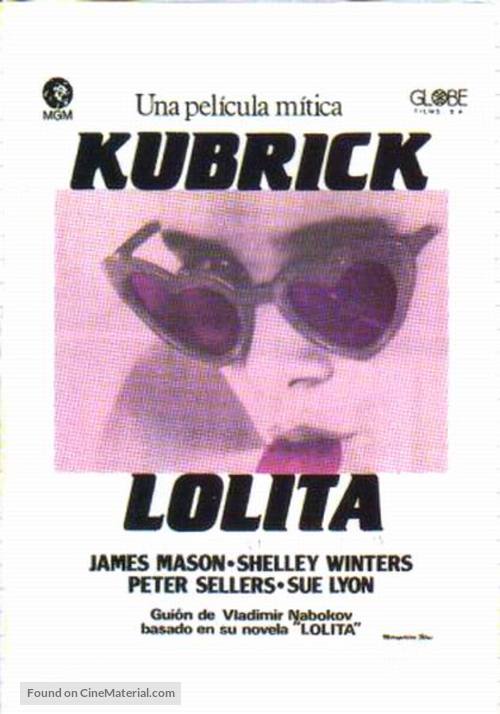 Lolita - Spanish Movie Poster