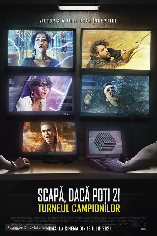 Escape Room: Tournament of Champions - Romanian Movie Poster