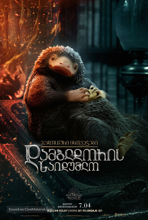 Fantastic Beasts: The Secrets of Dumbledore - Georgian Movie Poster