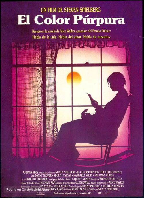 The Color Purple - Spanish Movie Poster