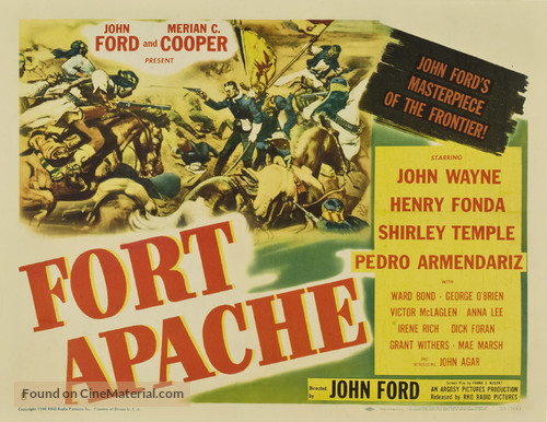 Fort Apache - Theatrical movie poster