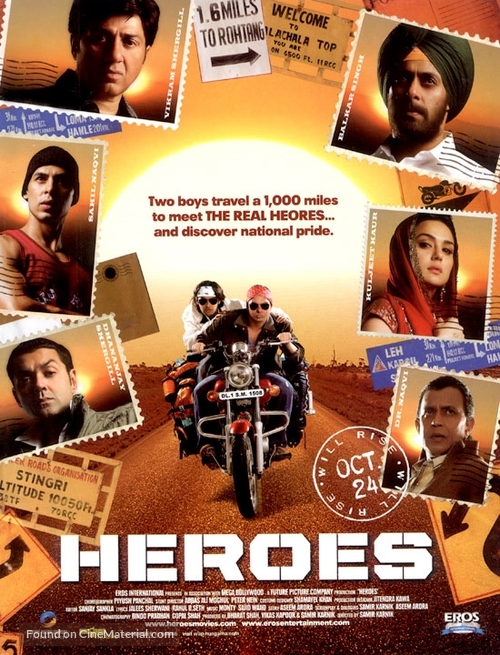 Heroes - Indian Movie Poster