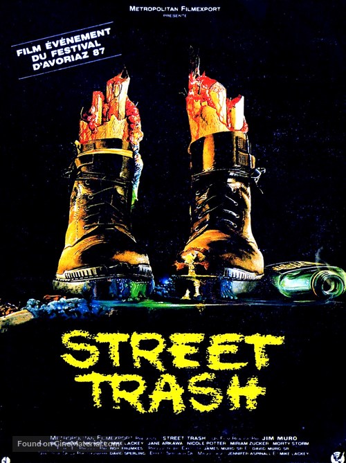 Street Trash - French Movie Poster