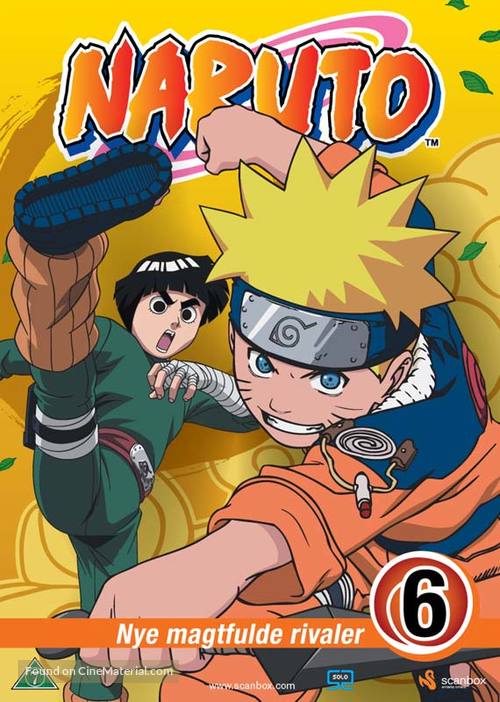 &quot;Naruto&quot; - Danish DVD movie cover