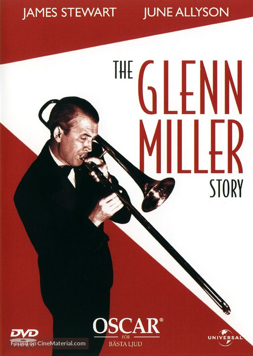 The Glenn Miller Story - Swedish DVD movie cover