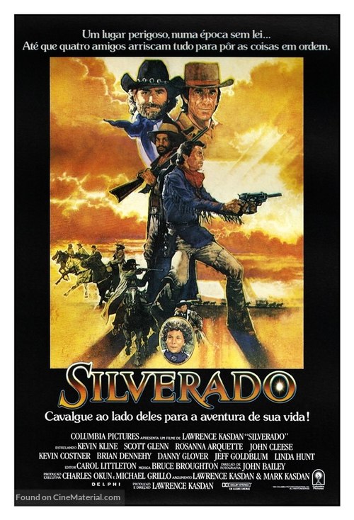 Silverado - Brazilian Movie Poster