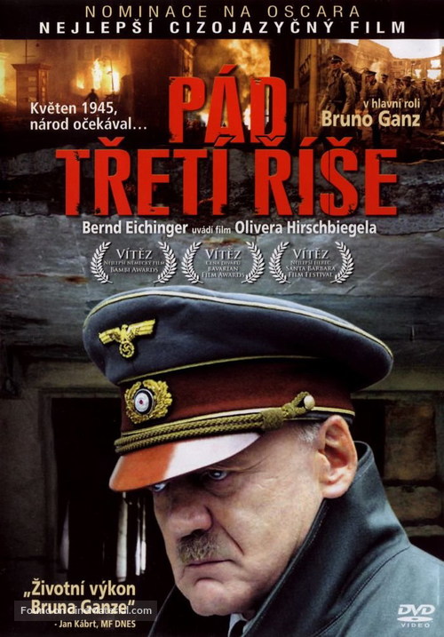 Der Untergang - Czech DVD movie cover