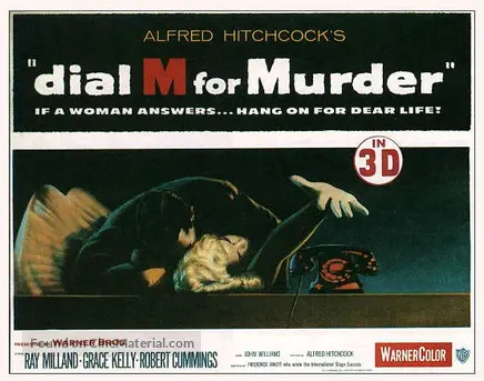 Dial M for Murder - British Movie Poster