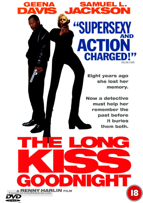 The Long Kiss Goodnight - British DVD movie cover