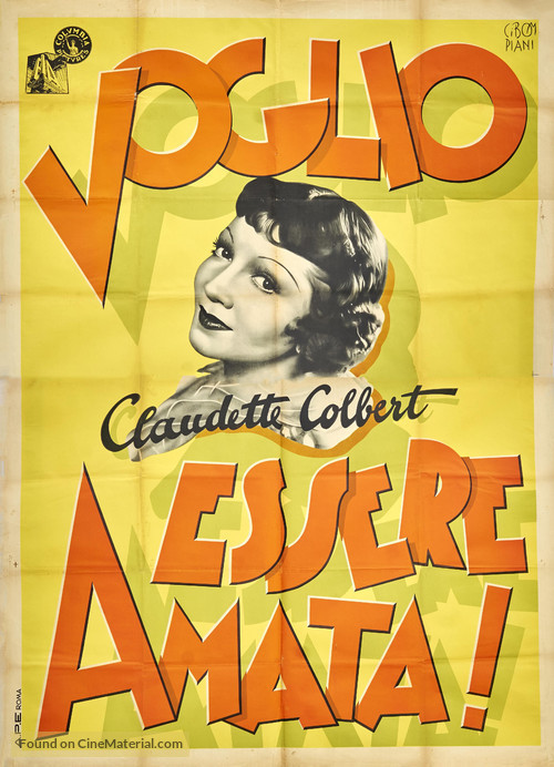 She Married Her Boss - Italian Movie Poster