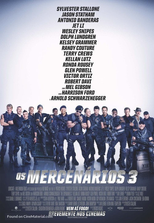 The Expendables 3 - Polish Movie Poster