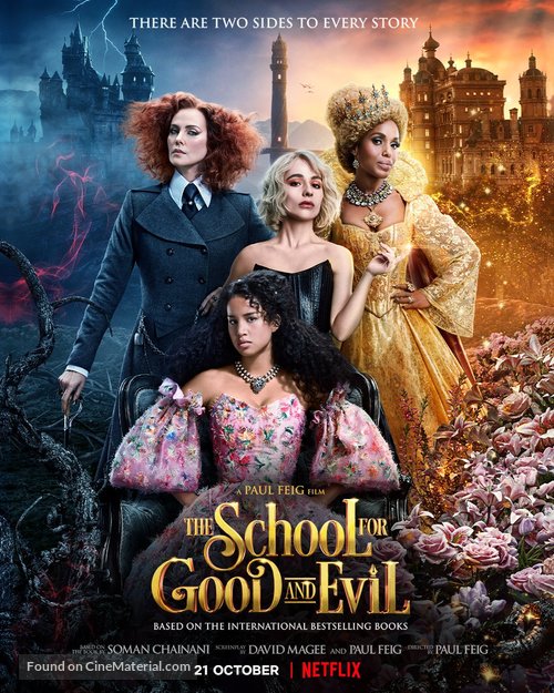 The School for Good and Evil - British Movie Poster