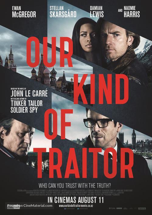 Our Kind of Traitor - New Zealand Movie Poster