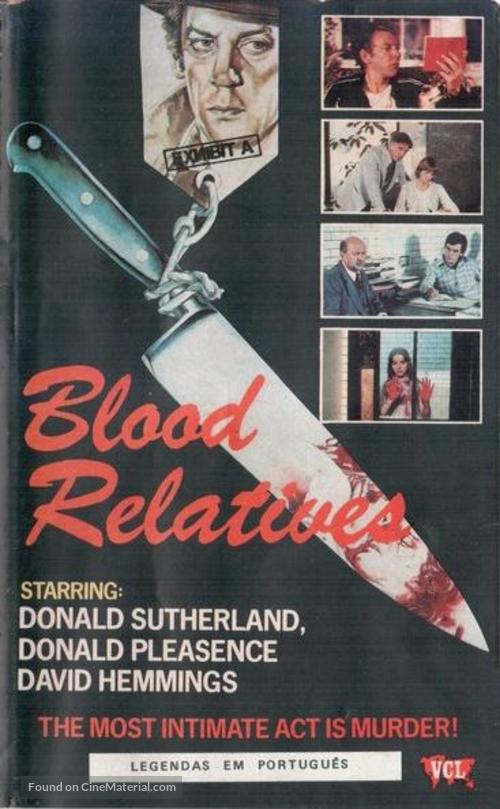 Les liens de sang - Brazilian VHS movie cover