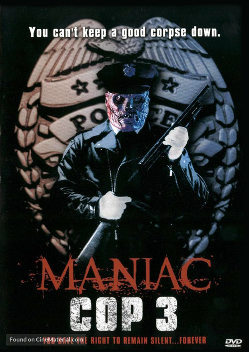 Maniac Cop 3: Badge of Silence - DVD movie cover