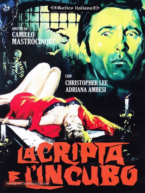 La cripta e l&#039;incubo - Italian DVD movie cover