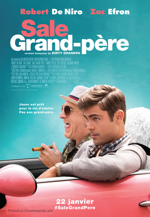 Dirty Grandpa - Canadian Movie Poster