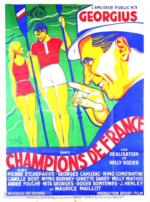 Champions de France - French Movie Poster