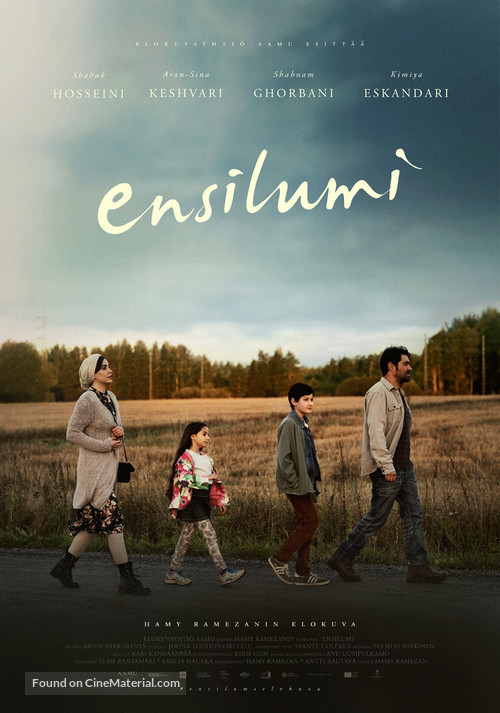 Ensilumi - Finnish Movie Poster