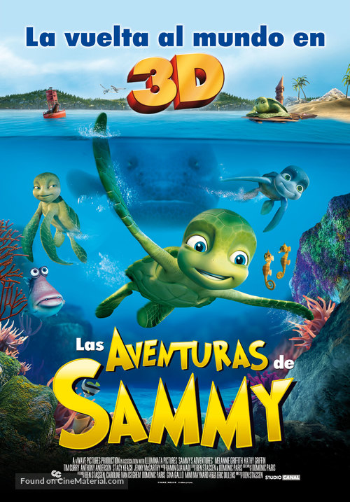 Sammy&#039;s avonturen: De geheime doorgang - Colombian Movie Poster