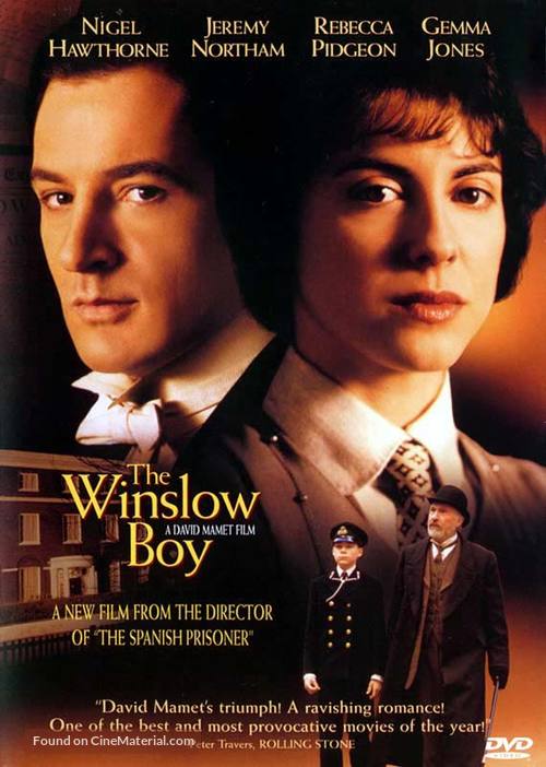 The Winslow Boy - DVD movie cover