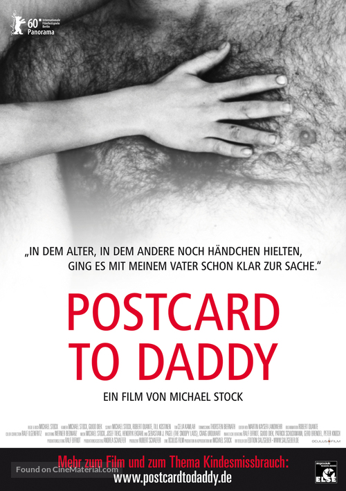 Postcard to Daddy - German Movie Poster