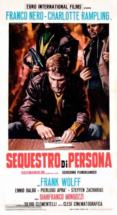 Sequestro di persona - Italian Movie Poster