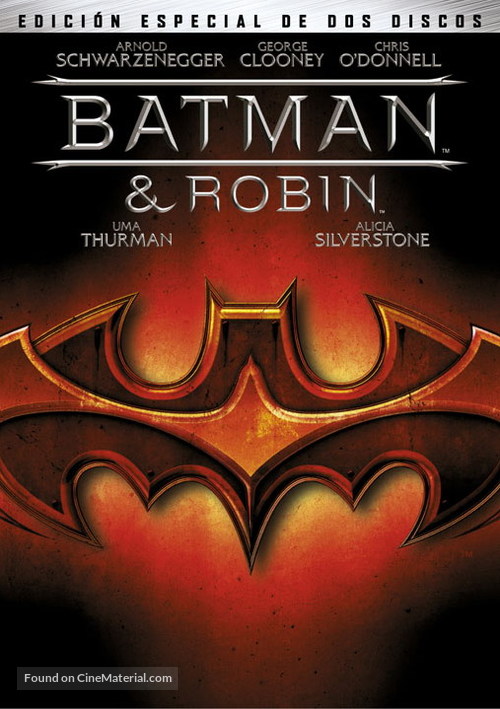 Batman And Robin - Argentinian DVD movie cover
