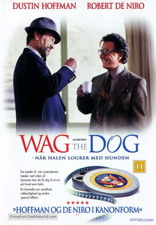 Wag The Dog - Danish Movie Cover