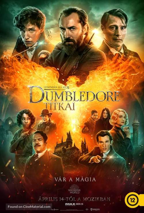 Fantastic Beasts: The Secrets of Dumbledore - Hungarian Movie Poster