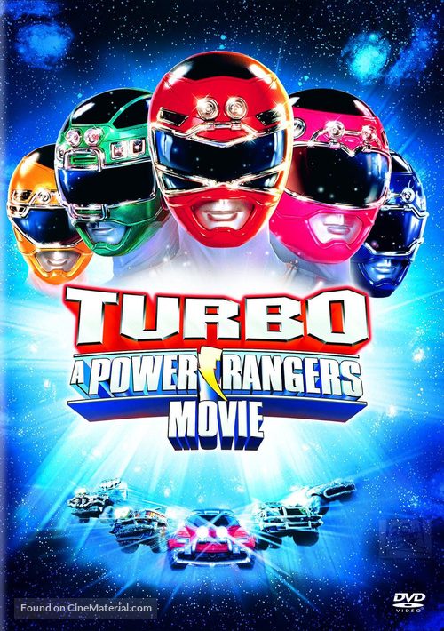 Turbo: A Power Rangers Movie - DVD movie cover