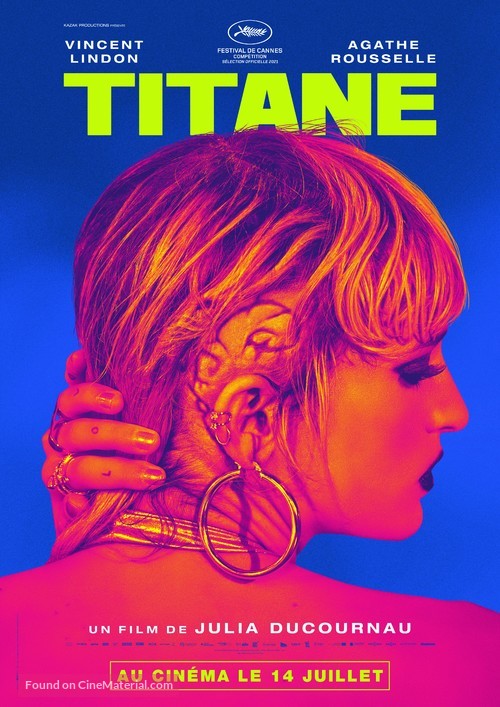 Titane - French Movie Poster