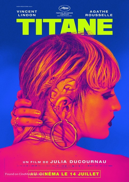 Titane - French Movie Poster