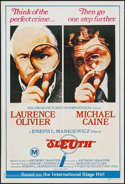 Sleuth - Australian Movie Poster