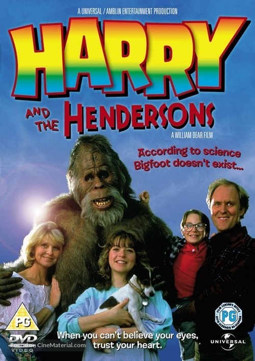 Harry and the Hendersons - Movie Cover