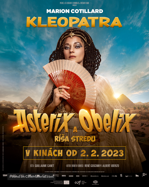 Ast&eacute;rix &amp; Ob&eacute;lix: L'Empire du Milieu - Slovak Movie Poster