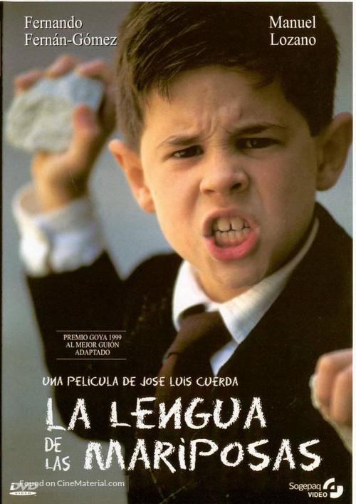 La lengua de las mariposas - Spanish DVD movie cover