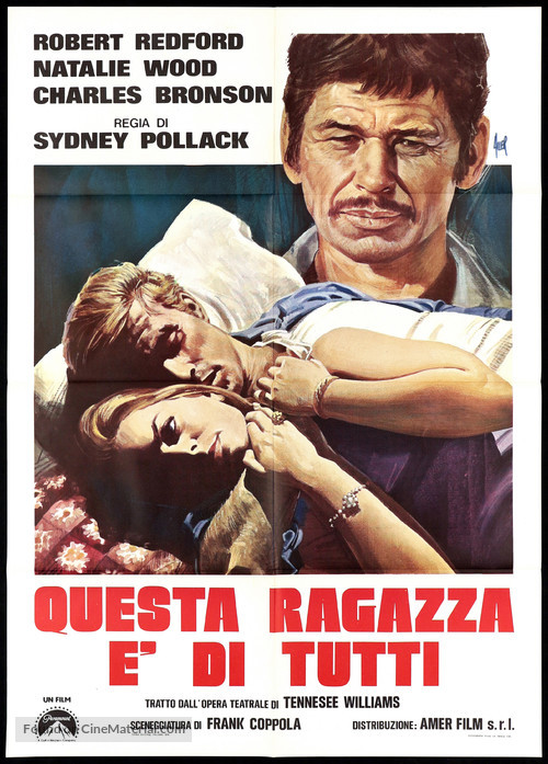 This Property Is Condemned - Italian Movie Poster