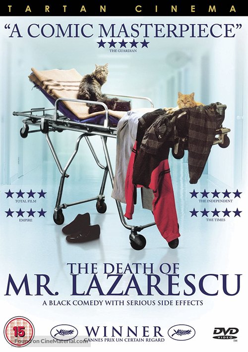 Moartea domnului Lazarescu - British Movie Cover