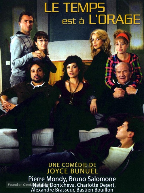 Le temps est &agrave; l&#039;orage - French Movie Cover