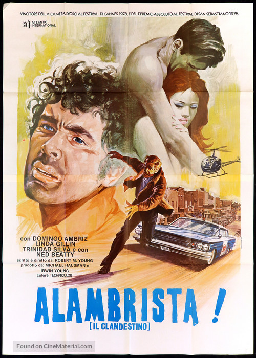 Alambrista! - Italian Movie Poster